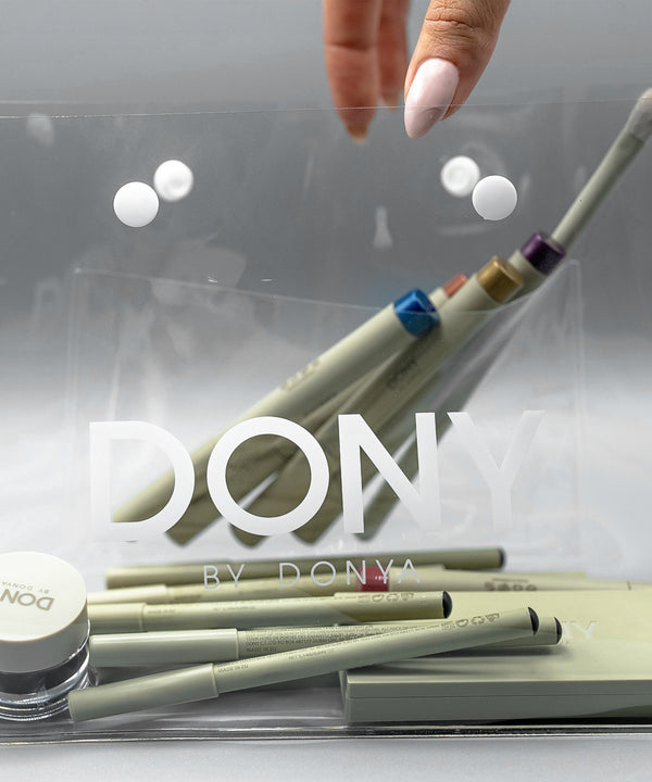 LUXE TRANSPARENT MAKEUP BAG