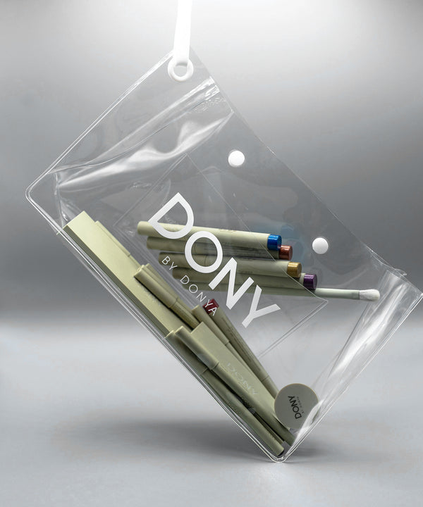 LUXE TRANSPARENT MAKEUP BAG